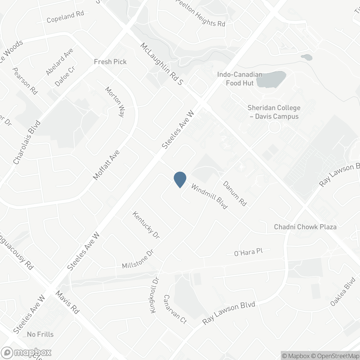 1 ORTONA DRIVE, Brampton, Ontario L6Y 3C9